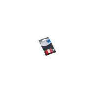   Jelölőcímke GLN Info Flags 25x43mm, 50 lap, transzparens/piros