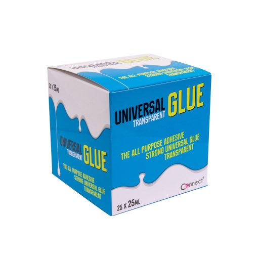 Ragasztó folyékony, univerzális,  25ml CONNECT
