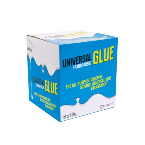 Ragasztó folyékony, univerzális,  40ml CONNECT