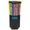 Grafitiron CONNECT HB, radíros, fluo színű test és radírr, 72db/pohár