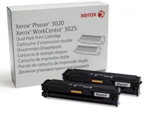 Xerox Phaser 3020,3025 Dupla Toner 2x1,5K (Eredeti)