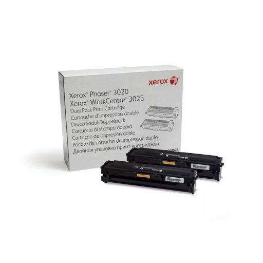 Xerox Phaser 3020,3025 Dupla Toner 2x1,5k (Eredeti)