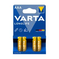 Elem AAA mikro LR03 Longlife 4db/csomag VARTA
