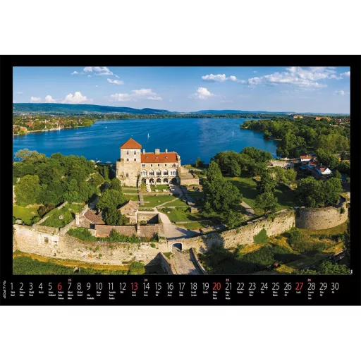 Falinaptár képes 460x320mm, Magyarország Realsystem 2026.