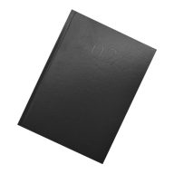   Határidőnapló agenda Standard A/5, napi, fehérlapokkal (fekete) 2025. Bluering®