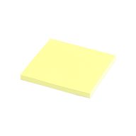   Jegyzettömb static, ragasztó nélkül tapadó 100 lap 75x75 mm neon sárga