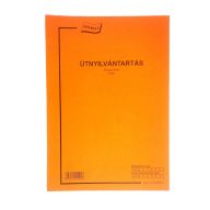 E.250 ÚTNYILVÁNTARTÓ, 50 LAPOS, A/4