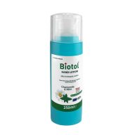  Kézfertőtlenítő folyadék 250ml 70% alkoholtartalmú, B5 provitaminnal, fertőtlenítő hatású BIOTOL