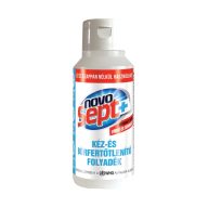   Kézfertőtlenítő folyadék 120 ml-es palackban visszazárható flip-top kupakkal NOVOSEPT