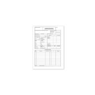   Állománybavételi bizonylat épületekről és építményekről  B.11-45/V 25x4 lapos tömb A/4 álló