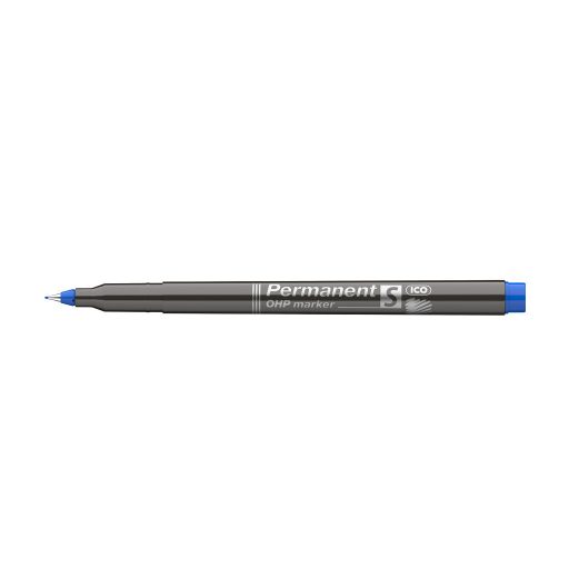 Permanent marker OHP S ICO kék