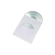   Boríték TCD öntapadós körablakos cd papírtok 125x125mm 1000 db