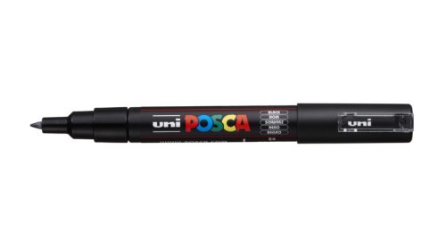 Dekormarker UNI POSCA PC-1M fekete