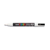 DEKORMARKER 0,9-1,3MM PC-3M FEHÉR UNI POSCA