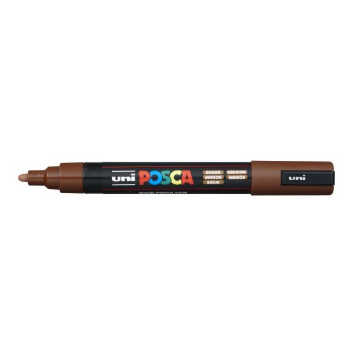 Dekormarker UNI POSCA PC-5M barna