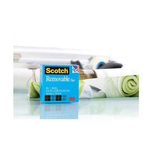 Ragasztószalag eltávolítható 19 mm x 33 m 3M SCOTCH 811