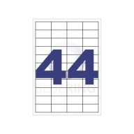 Etikett -AS0591- 48,5x25,4mm A-Series