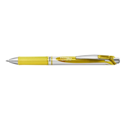 Rollertoll zselés 0.7mm Pentel EnerGel BL77-GX sárga