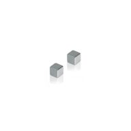   Mágnes, erős, üvegtáblához,1x1x1cm ezüst FRANKEN 4db/csom