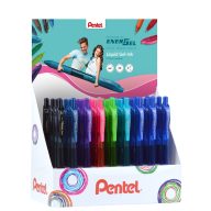   Rollertoll zselés 0,35mm Pentel EnerGelX BL107COL 36db-os display