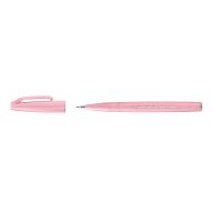   Ecsettoll kalligrafikus hajlékony hegyű SES15C-P3X Pentel Brush Sign Pen világos  pink