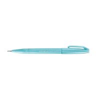   Ecsettoll kalligrafikus hajlékony hegyű SES15C-S2X Pentel Brush Sign Pen világoskék