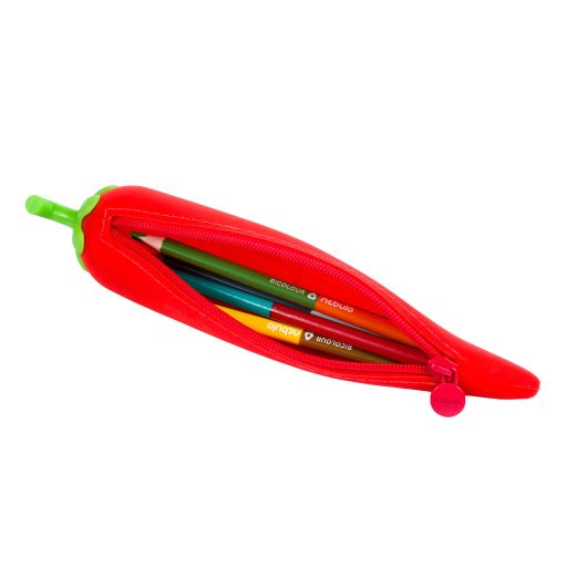 Tolltartó, szilikon, chili paprika, NEBULO