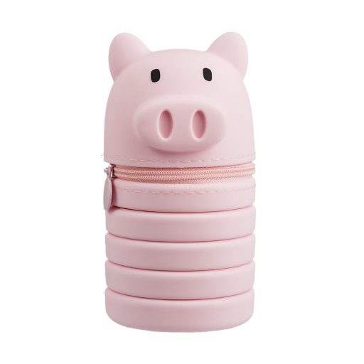 Tolltartó, szilikon, malac, NEBULO