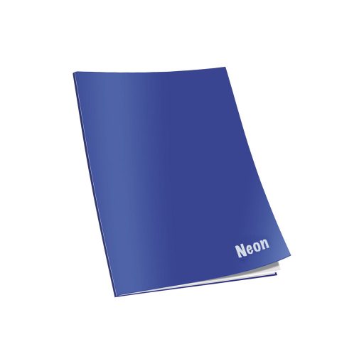 Füzet CONNECT Neon lakk borító, A/4 40+2 lap 80gr papír, vonalas