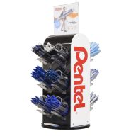   Golyóstoll display feltöltött 12 fakkos 192db-os  EnerGel PENTEL