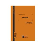 Számlatömb kp.egy ÁFA-s 50x2 A5 álló -B1