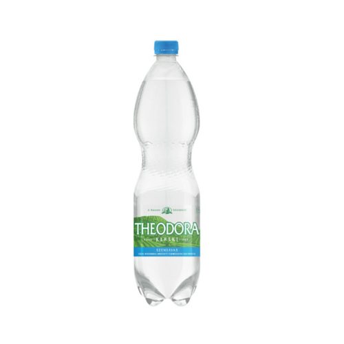 Ásványvíz 1,5l szénsavas Theodora Kereki 6db/csom