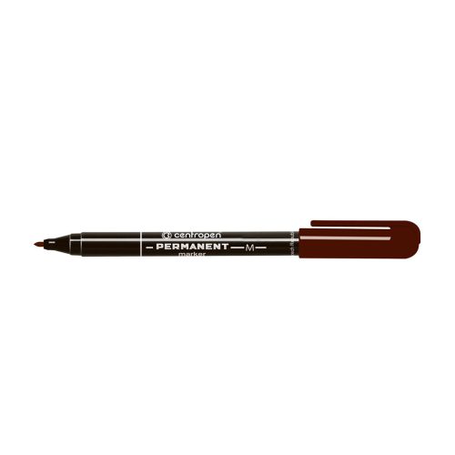 Permanent marker M 1 mm CENTROPEN 2846 barna