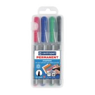 Permanent marker M 1 mm CENTROPEN 2846 4-es klt