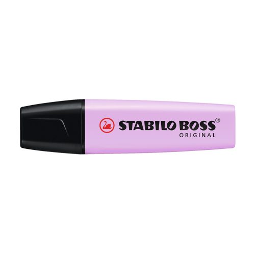 Szövegkiemelő 2-5mm vágott hegyű, STABILO BOSS Pastel 70/155 orgona