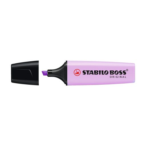 Szövegkiemelő 2-5mm vágott hegyű, STABILO BOSS Pastel 70/155 orgona