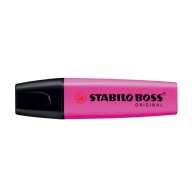   Szövegkiemelő 2-5mm, vágott hegyű, STABILO Boss original pink