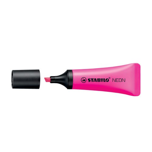 Szövegkiemelő 2-5mm, Stabilo Neon 72/58 magenta
