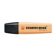   Szövegkiemelő 2-5mm vágott hegyű, STABILO BOSS Pastel 70/125 fakó narancs