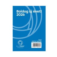 Asztali naptár TA-21 2026. BLUERING