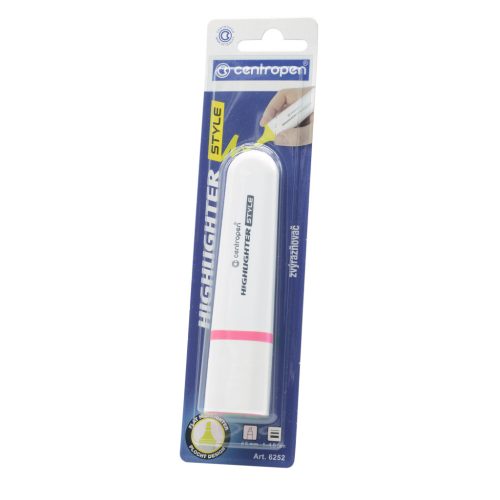 Szövegkiemelő CENTROPEN 6252 vágott végű 1-4,6 mm neon rózsaszín