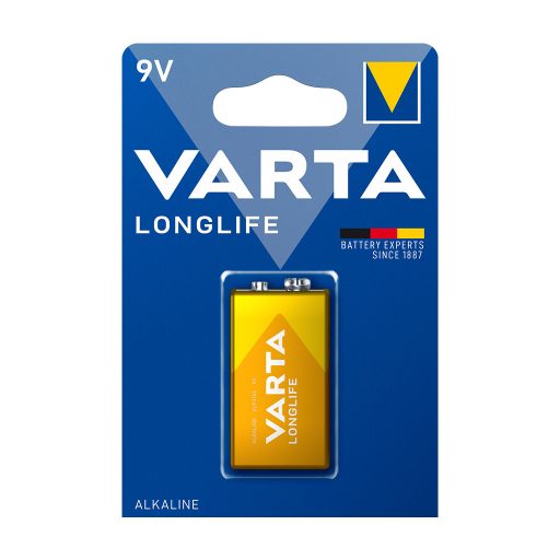 Elem 9V-os 6LR61 E longlife 1db/csomag VARTA