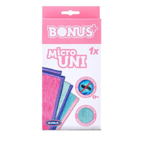 Törlőkendő mikroszálas Bonus Micro UNI B453