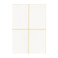 Etikett 38x56mm 5 lap 12címke/lap