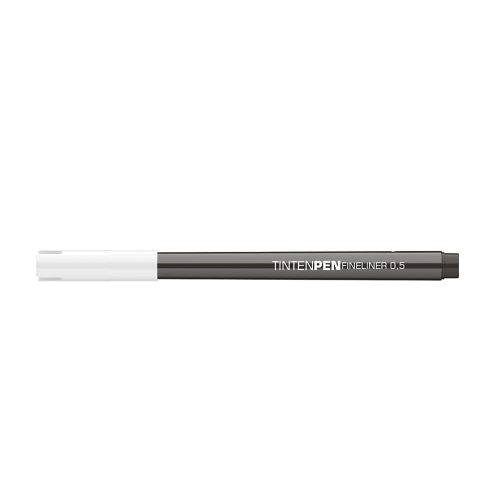 Tűfilc 0,5mm kerek test, vízbázisú, Tinten Pen ICO fekete 