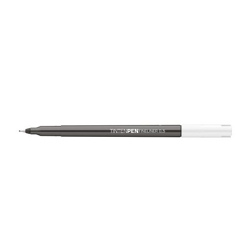 Tűfilc 0,5mm kerek test, vízbázisú, Tinten Pen ICO fekete 