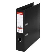   Iratrendező A4 7,5 cm PP élvédő sínnel ESSELTE Standard VIVIDA fekete