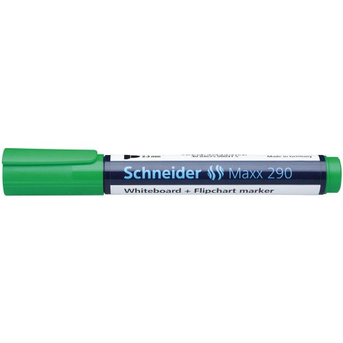 Tábla- és flipchart marker 2-3 mm kerek végű SCHNEIDER Maxx 290 zöld