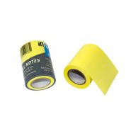   Jegyzettömb öntapadó, henger utántöltő, 60mmx80 m, Gln, brilliant sárga