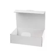   Irattári doboz A4, 375x250x115mm, mindkét oldalán fehér Bluering®